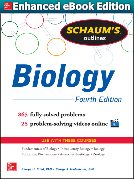 Title details for Schaum's Outline of Biology by George H. Fried - Available